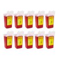 Oasis Sharps Container, 1 Quart, 10 Per Box SHARP-1QX10